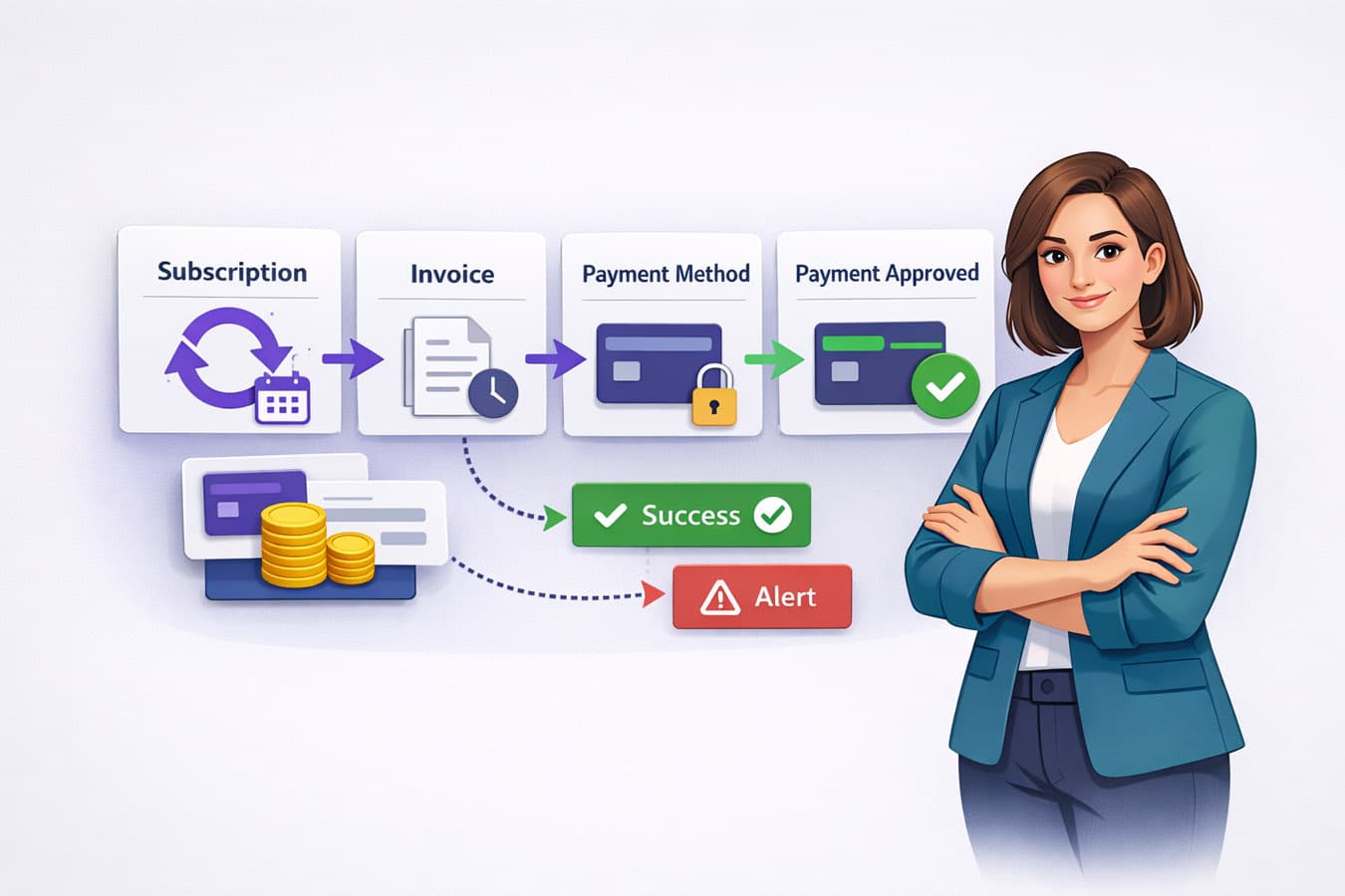 Automatische betalingen voor abonnementen in odoo wat kan standaard en wat niet - odive- odoo experts collective