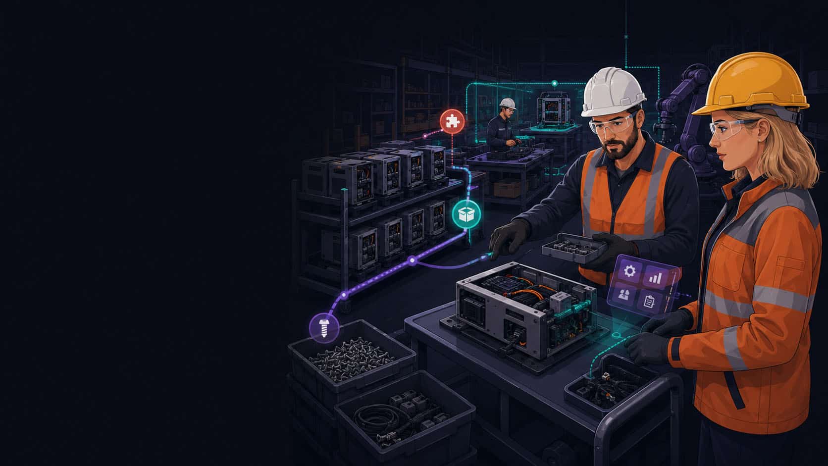 Multi level Bill of Materials in Odoo - Zo beheerst je subassemblies zonder planningschaos - Odive - Odoo Experts Collective