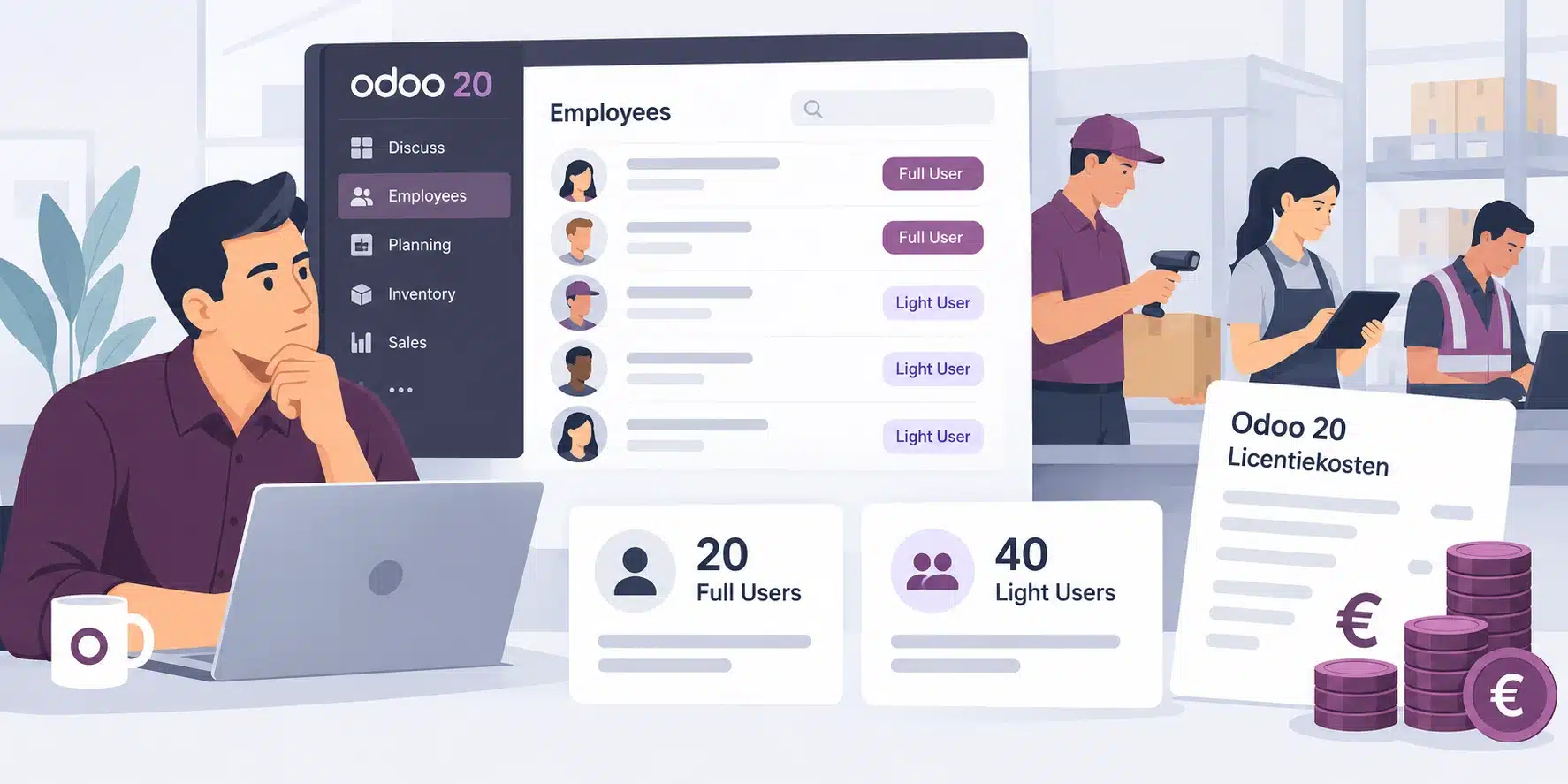 Odoo 20 Light Users 2 verrassende prijseffecten – Odive – Odoo Experts Collective Odoo 20 Light Users 2 verrassende prijseffecten - Odive - Odoo Experts Collective