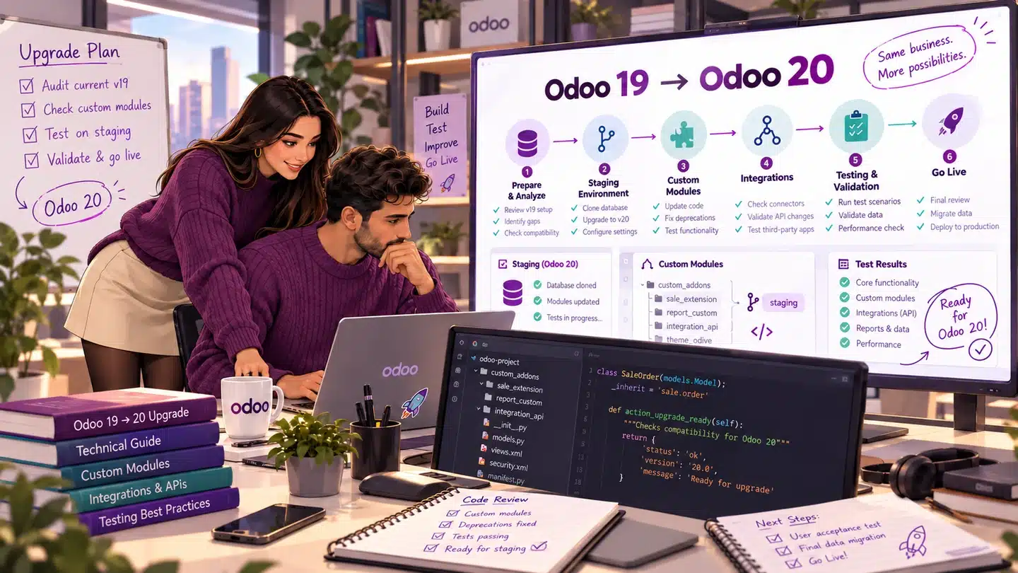Odoo 20 upgraden: nu overstappen of toch beter wachten?